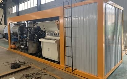 Introduction to the working form of emulsified asphalt equipment?